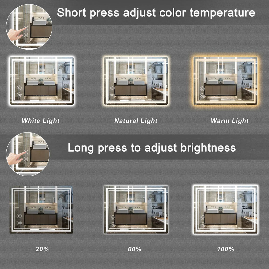 LED Bathroom Mirror