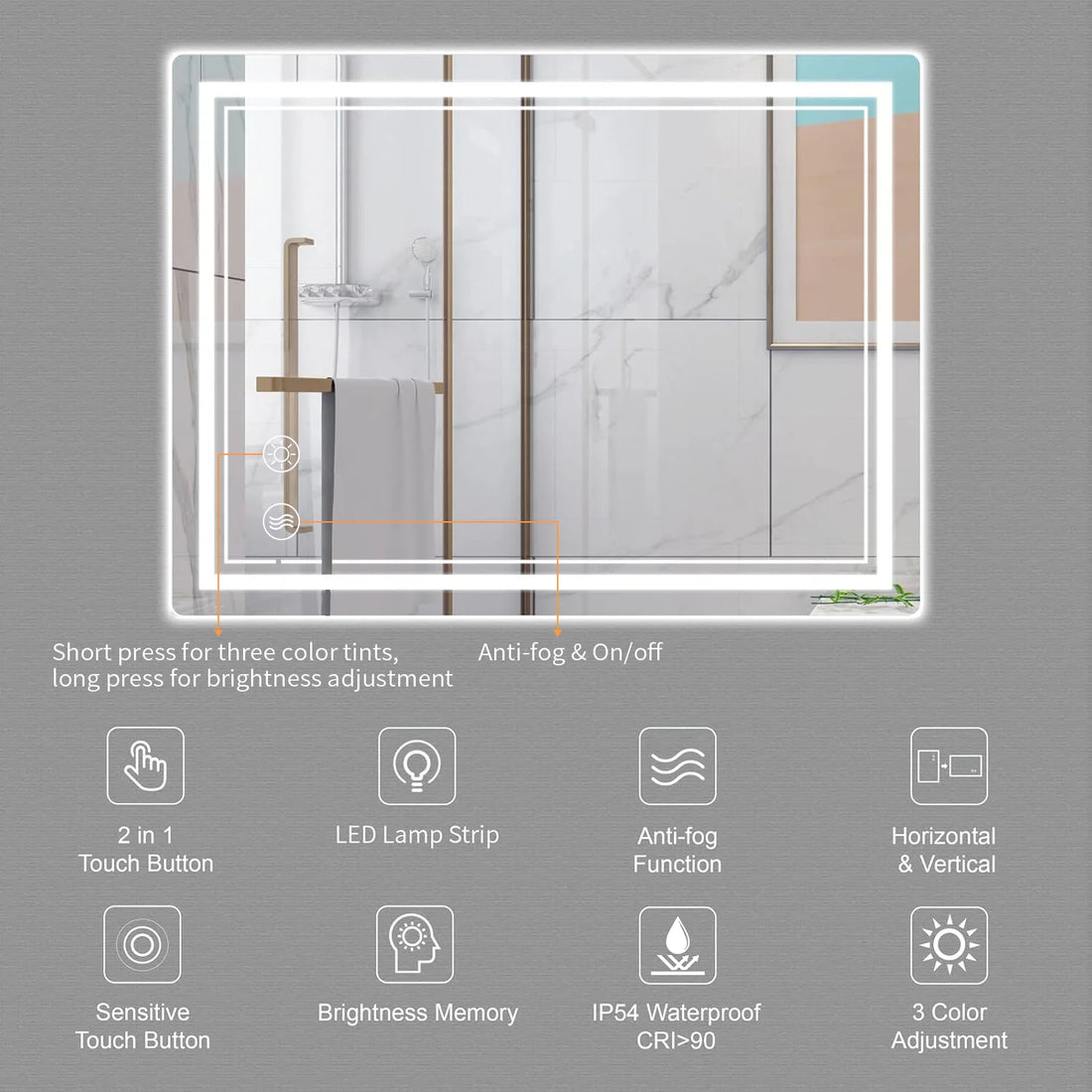 LED Bathroom Mirror