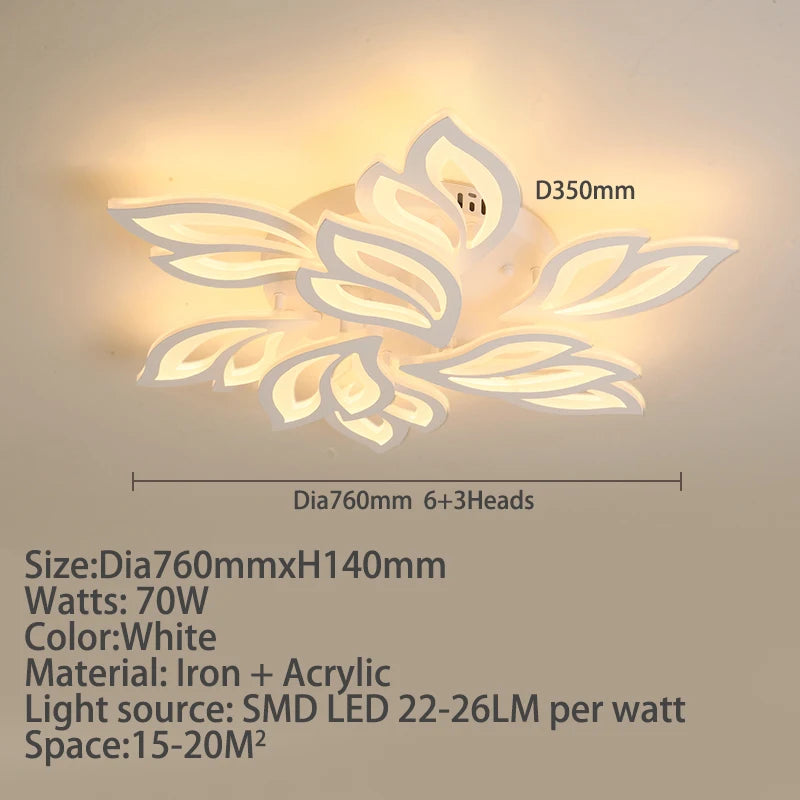 LODOOO Modern LED Ceiling Light
