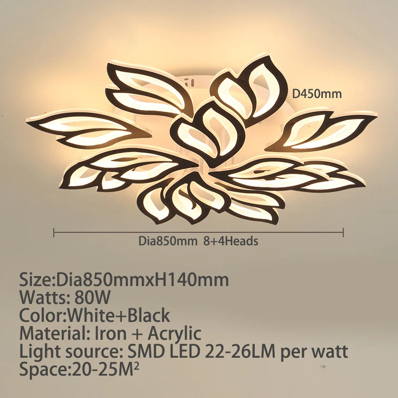 LODOOO Modern LED Ceiling Light