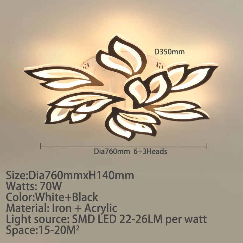 LODOOO Modern LED Ceiling Light