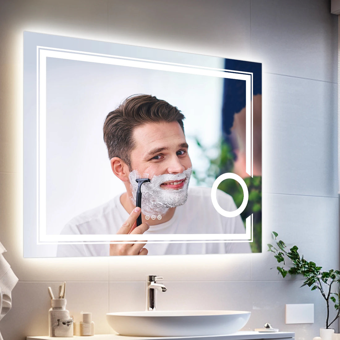 LUVODI LED Bathroom Mirror