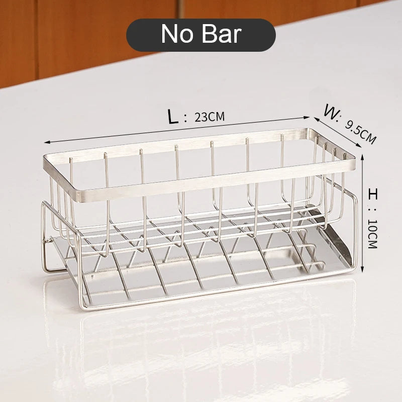 Multifunctional Stainless Steel Sink Organizer