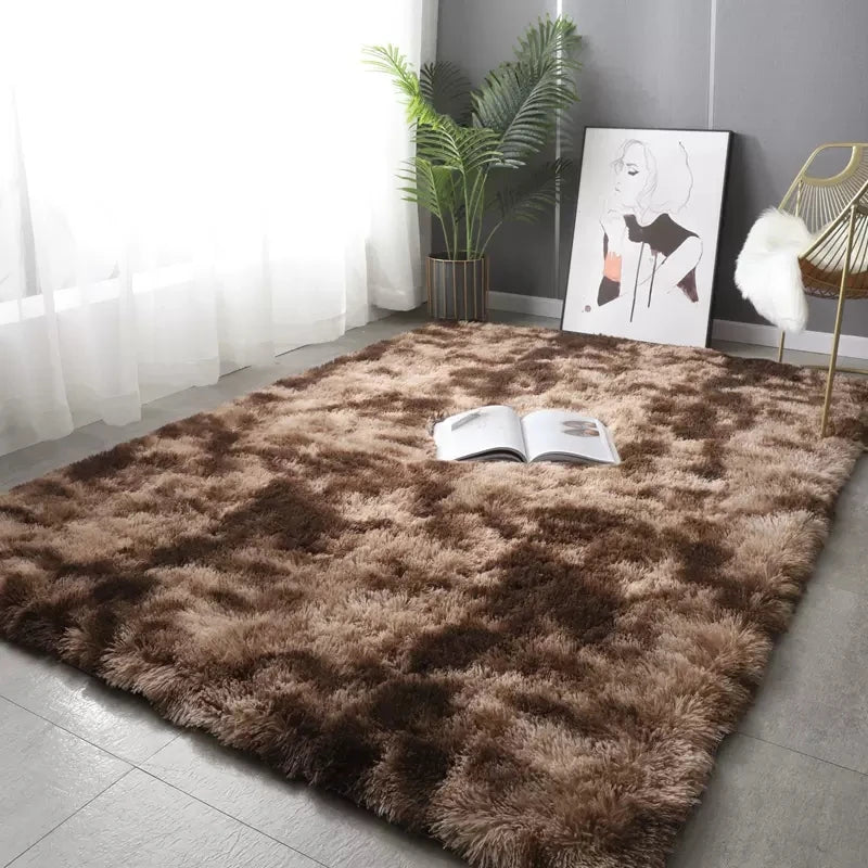Modern Soft Fluffy Plush Carpet