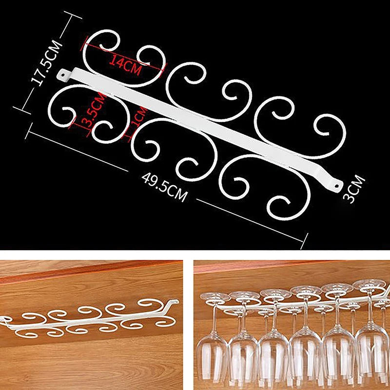 Metal Wine Glass Rack