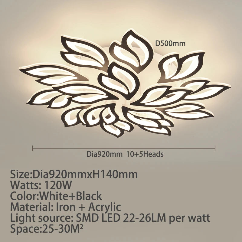 LODOOO Modern LED Ceiling Light