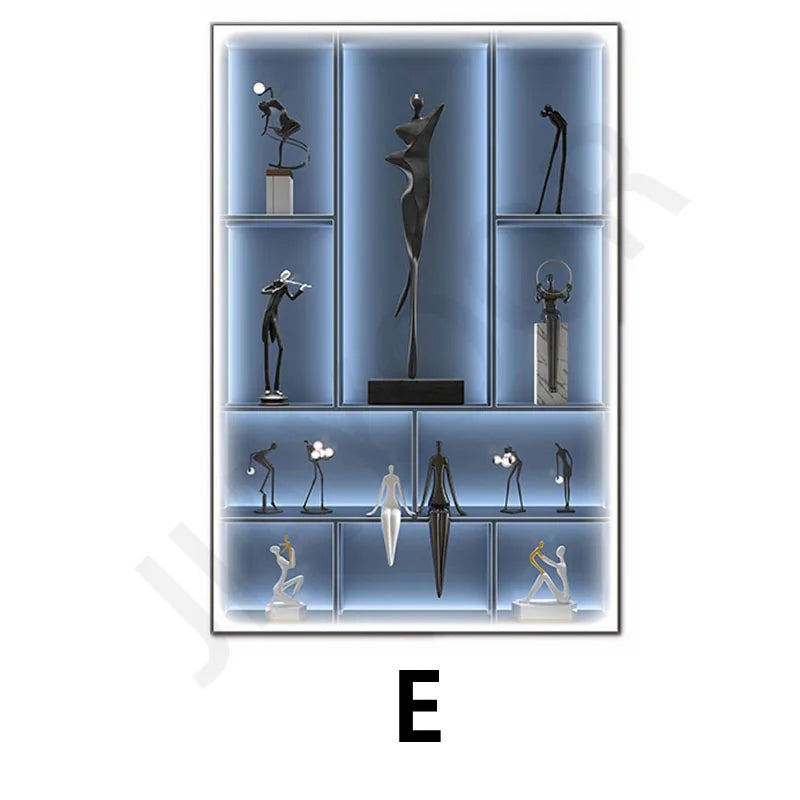 Modern LED Wall Art – Decorative