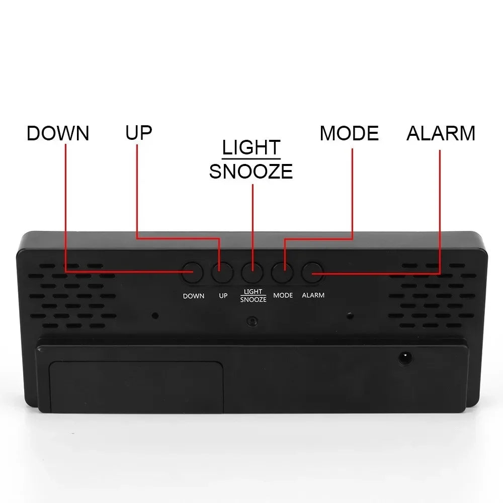 Smart LED Digital Alarm Clock