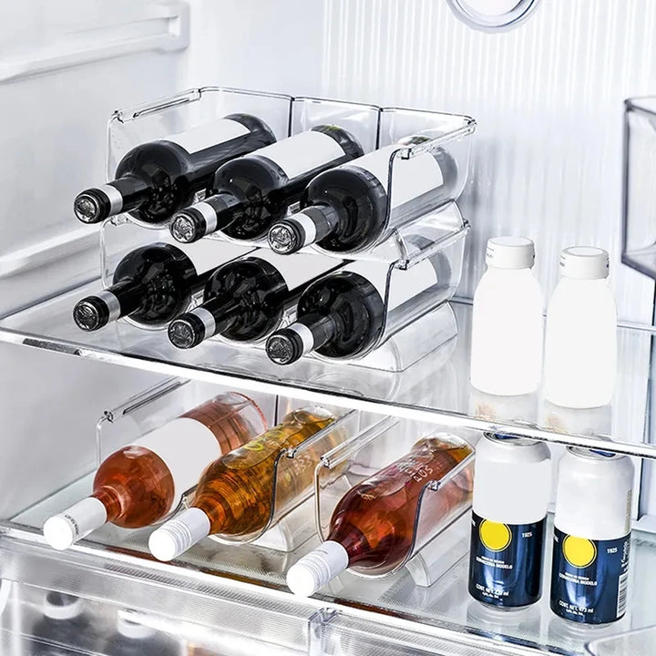 Stackable Wine Rack and Fridge Organizer