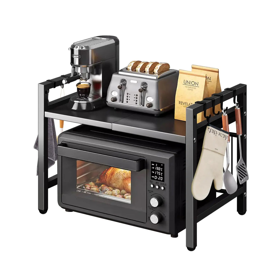 Microwave Shelf Organizer
