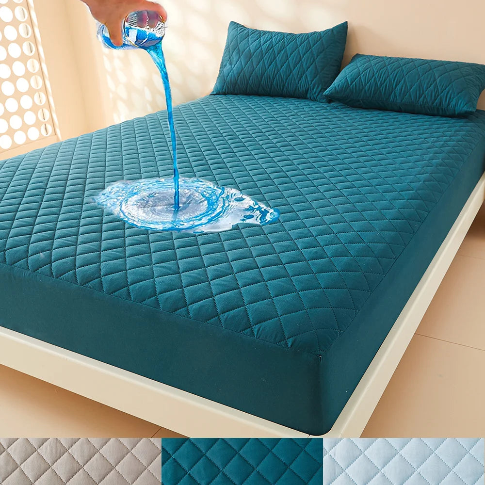Thick 3D Air Fabric Waterproof Mattress Protector
