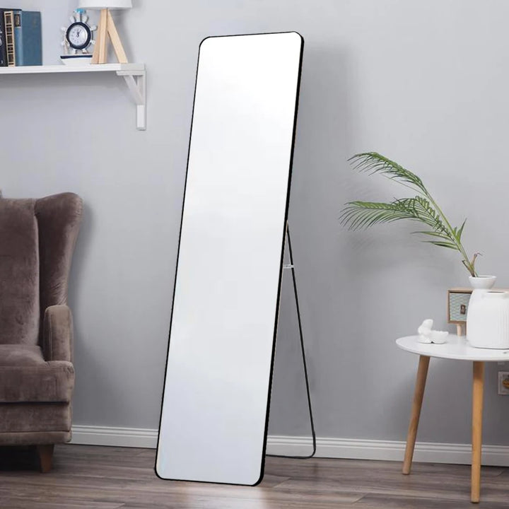 Breeins Modern Full-Length Rectangular Metal Frame Mirro